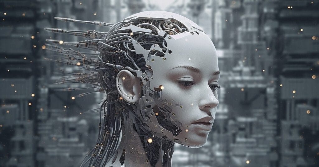 AI robot girl